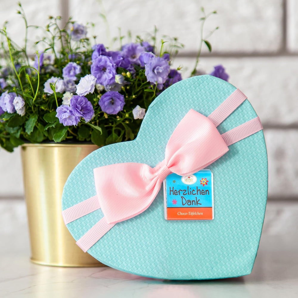 Heidel Thank You tyčinky mléčné čokolády 3x80g, 16 mini-tyčinek po 5g v balení, Různé projevy vděčnosti, Skvělý tip na dárek