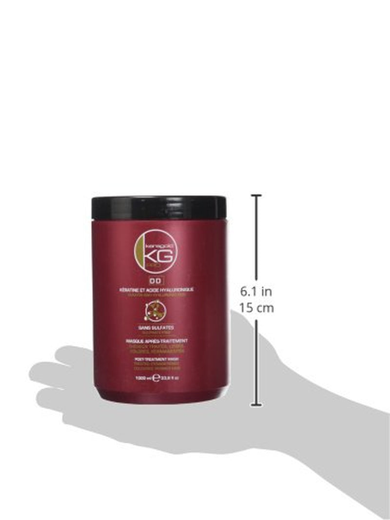 DD Mască fără sulfați, keratină/acid hialuronic, 1 litru Masca de par Naty Shop