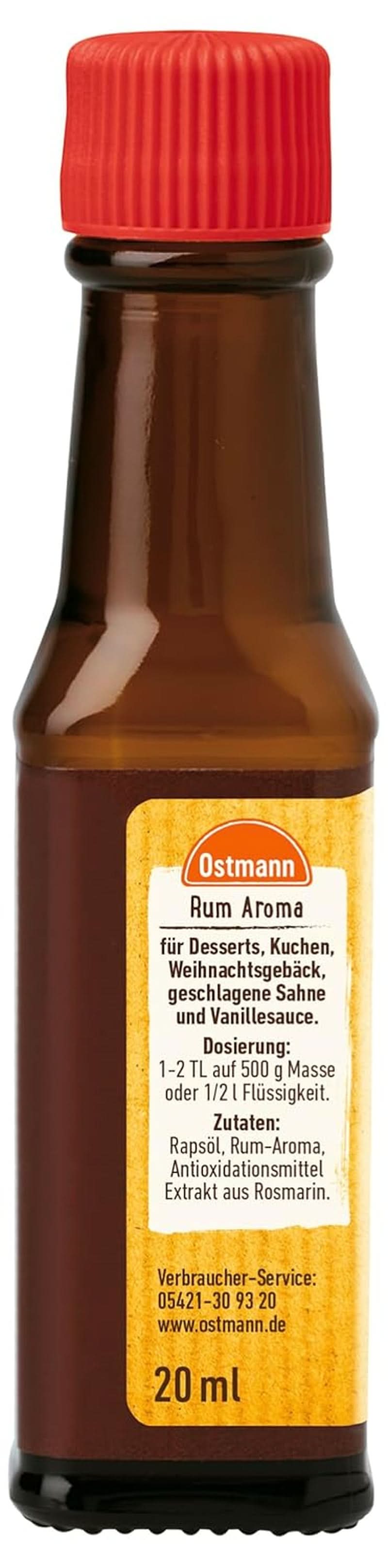 Aromă de rom Ostmann, 20 ml Arome Naty Shop