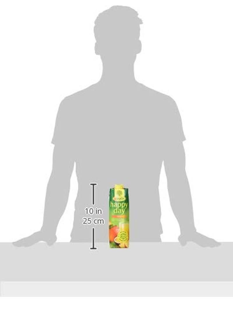 Rauch Happy Day Mango | Rafinovaný nápoj s marakujou | Hodně vitamínu C | 6 x 1 litr, Tetra Prisma Naty Shop