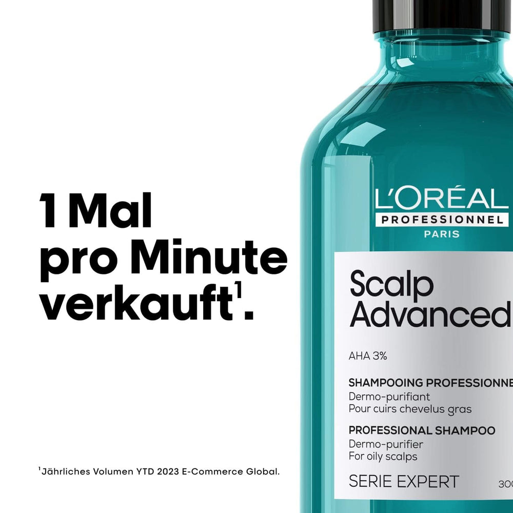 L'Oréal Professionnel čisticí šampon na mastnou pokožku hlavy, 300 ml Naty Shop sprcha a koupel