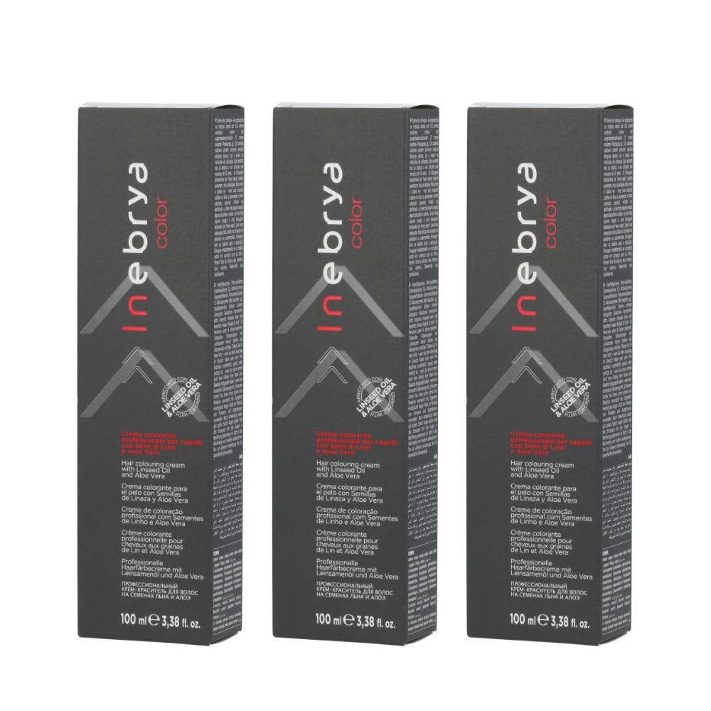 Cremă de colorare permanentă a părului cu semințe de in și aloe vera 100ml (- 7.0 Blond) Vopsea pentru par Naty Shop 7.7 Culoare maro alune 1 G (1 pachet)