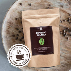 Henry's Espresso Milano 1000g - 100% Arabica - aromă intensă - prăjire artizanală - boabe de cafea