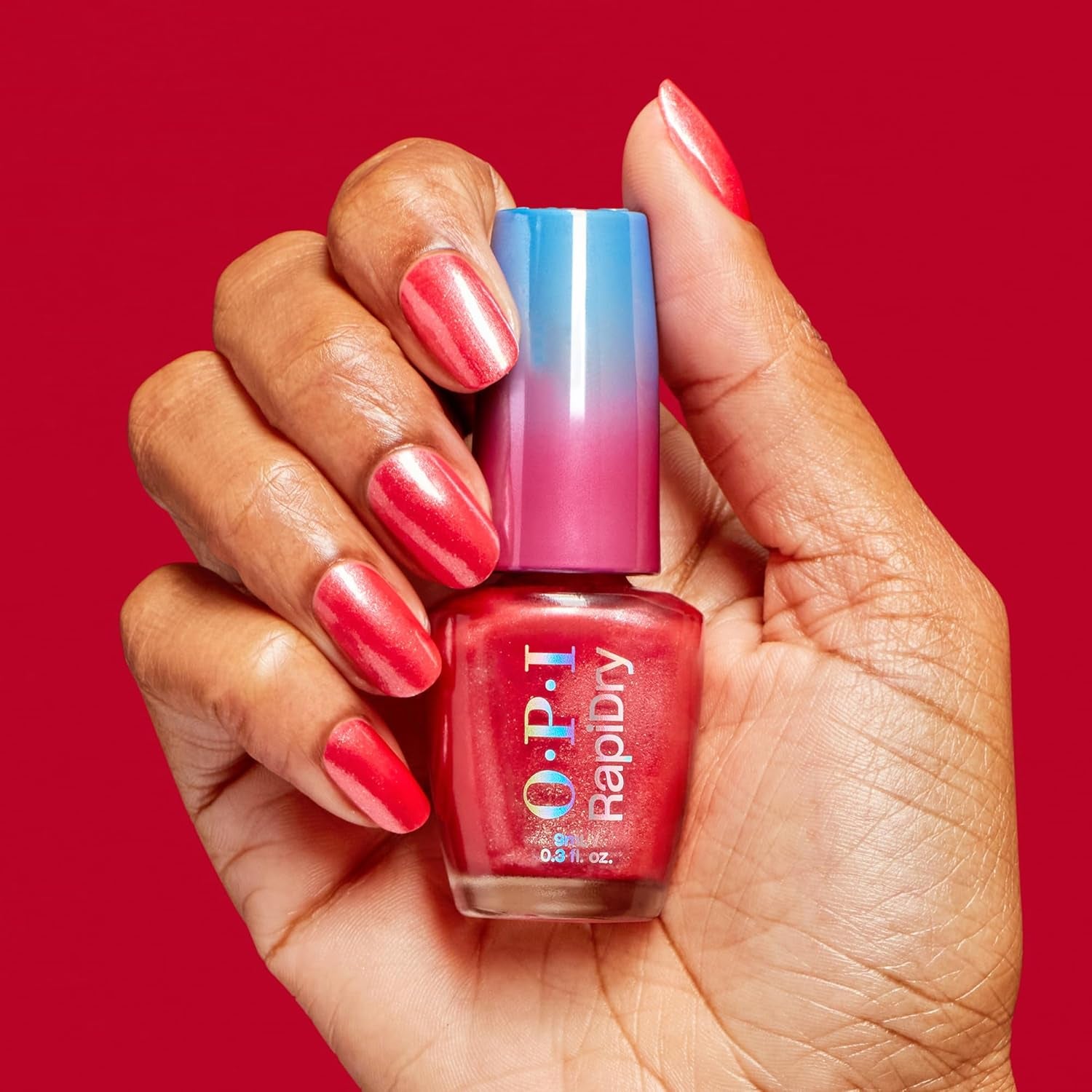 OPI RapiDry™ rychleschnoucí lak na nehty - veganský, odolný proti rozmazání, rychleschnoucí lak na nehty v různých barvách - 9 ml