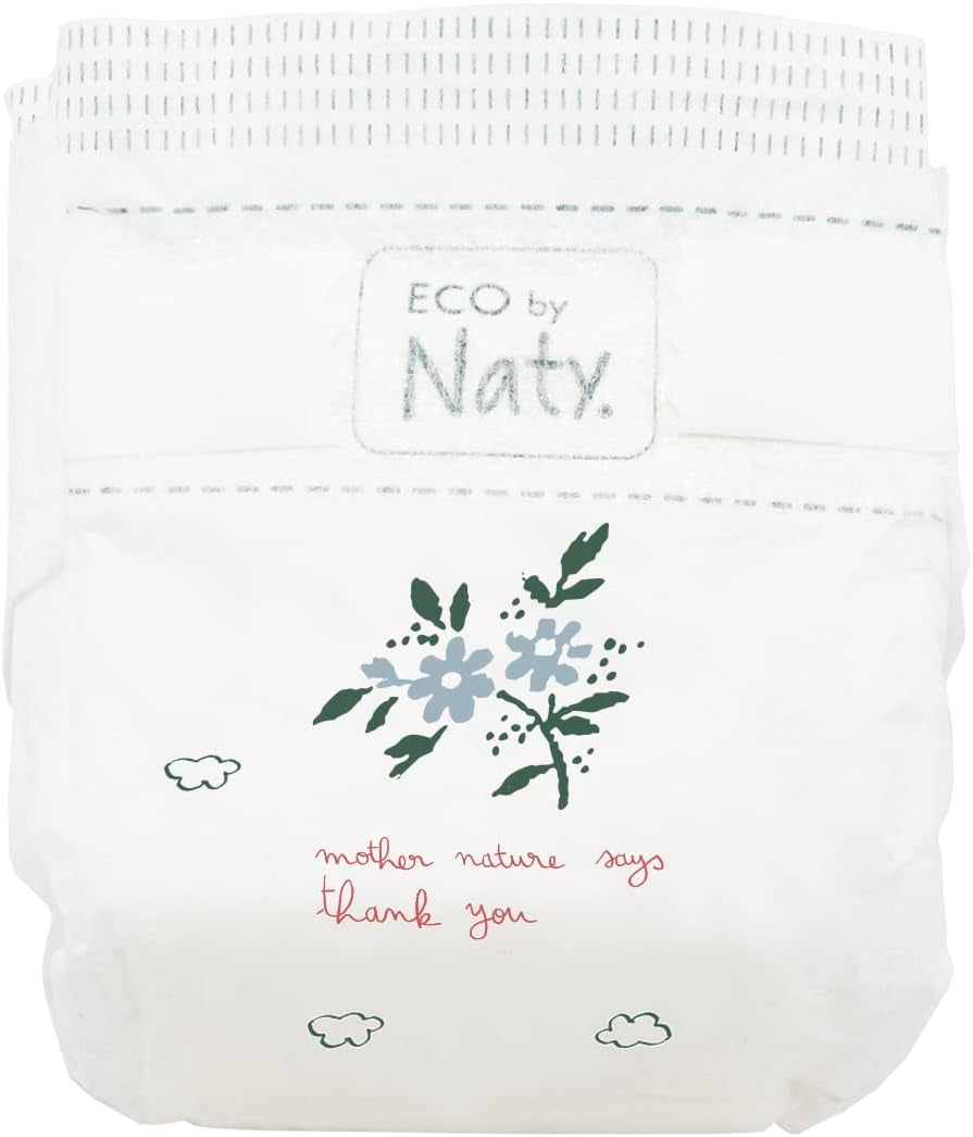 Eco by Naty Premium jednorázové plenky pro citlivou pokožku, velikost 5, 11-25 kg, (1 x 22 kusů)
