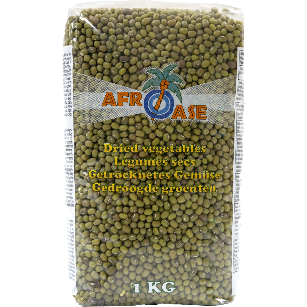 AFROASE - Mung zelené fazolky - 1 x 1 kg