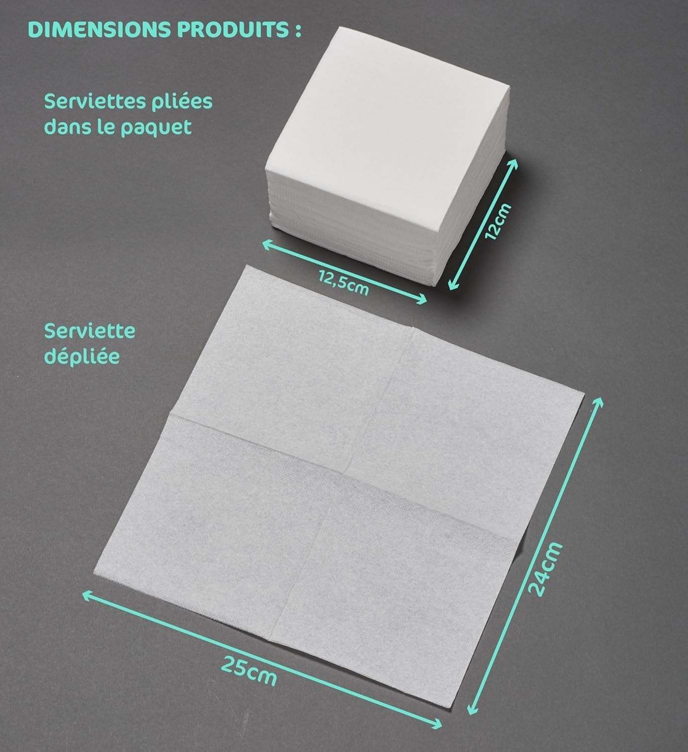 - Șervețele de hârtie Tex Touch - Culoare roz - Șervețele certificate Fsc® - Reciclabile și biodegradabile - Pachet de 50 șervețele roz dimensiune 24 X 24 Cm