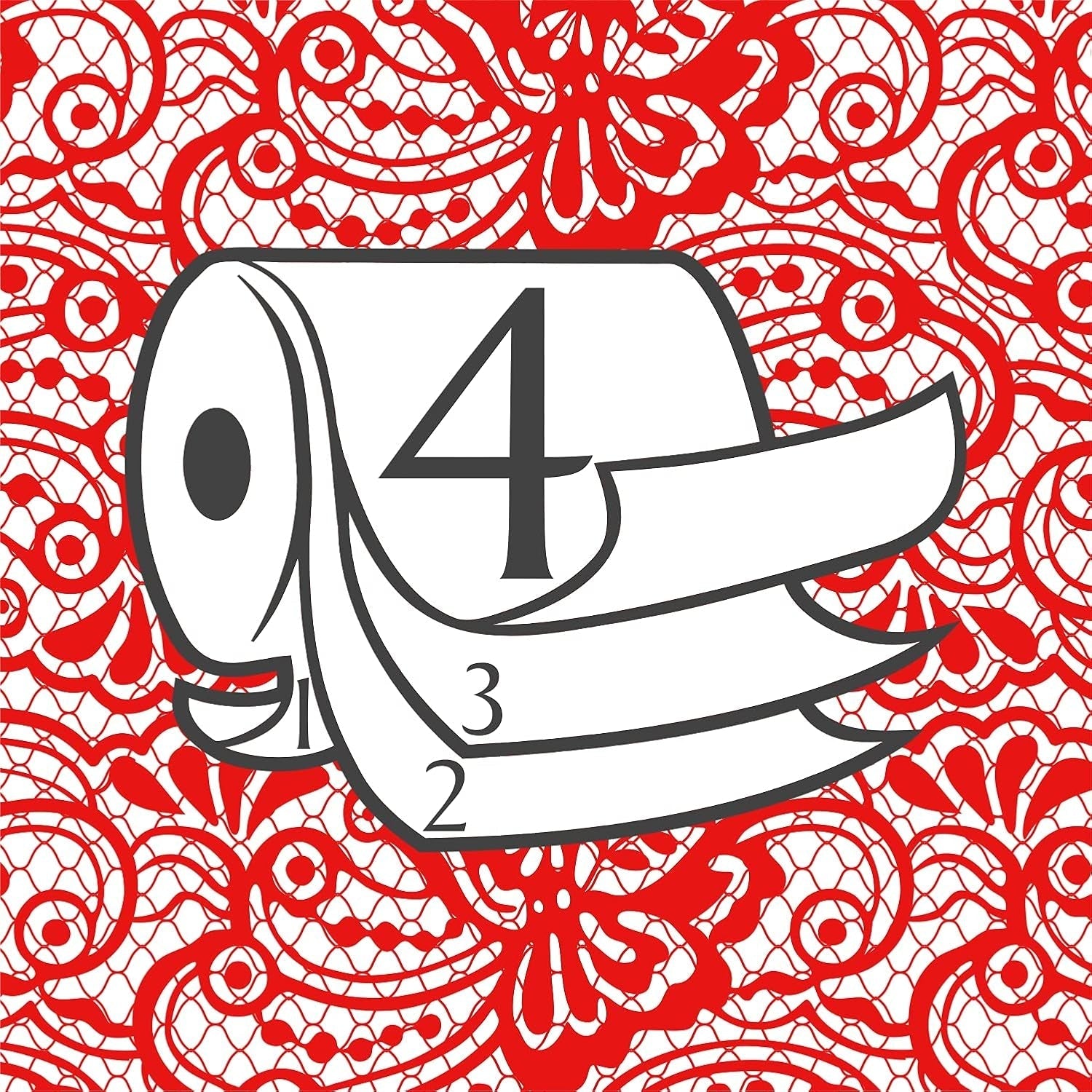 Hârtie igienică Renova Renova Grand Royal 4 straturi - 6 role, Large (pachet de 5)