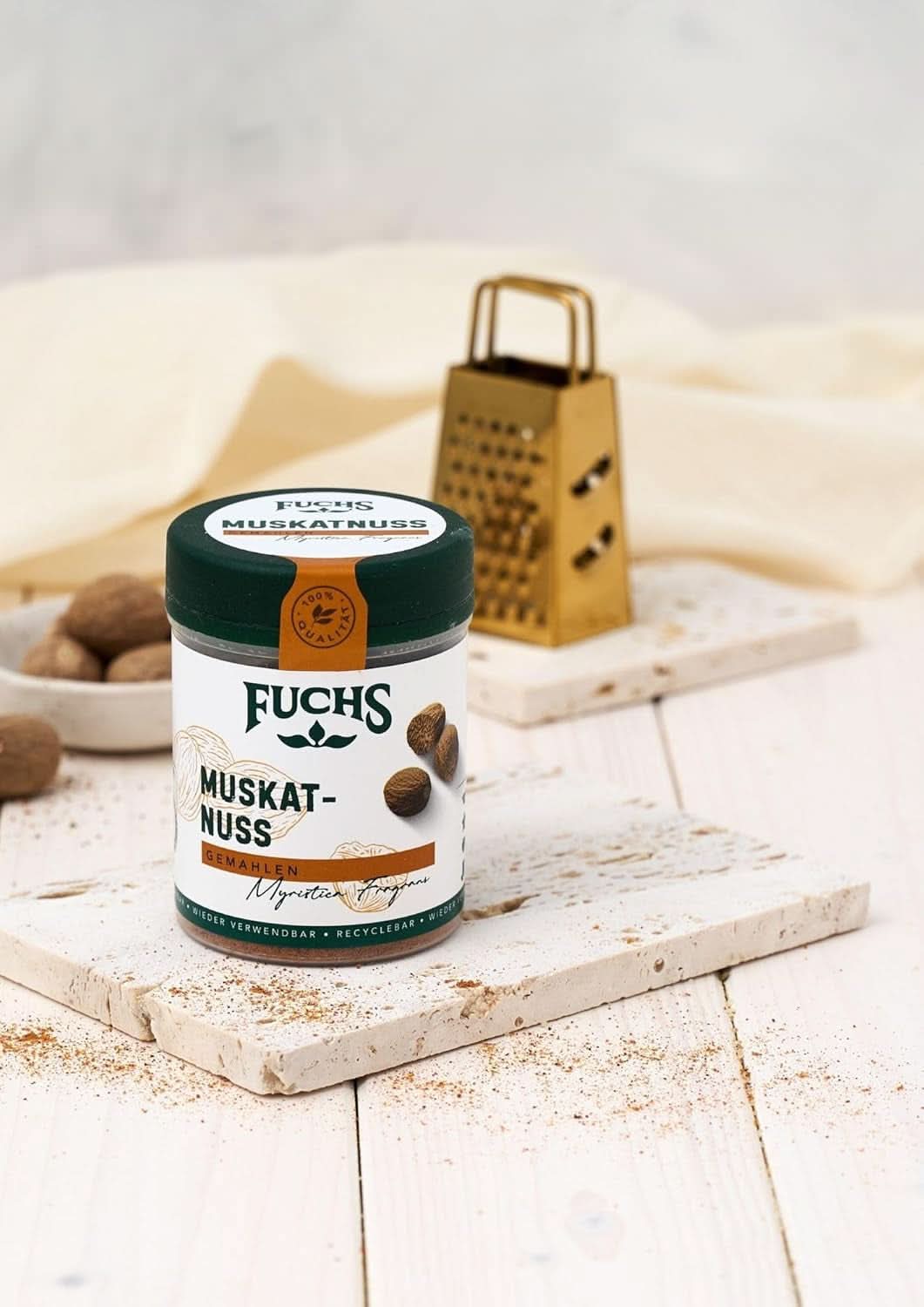 Fuchs Nucșoară măcinată, 50 grame Condimente Naty Shop