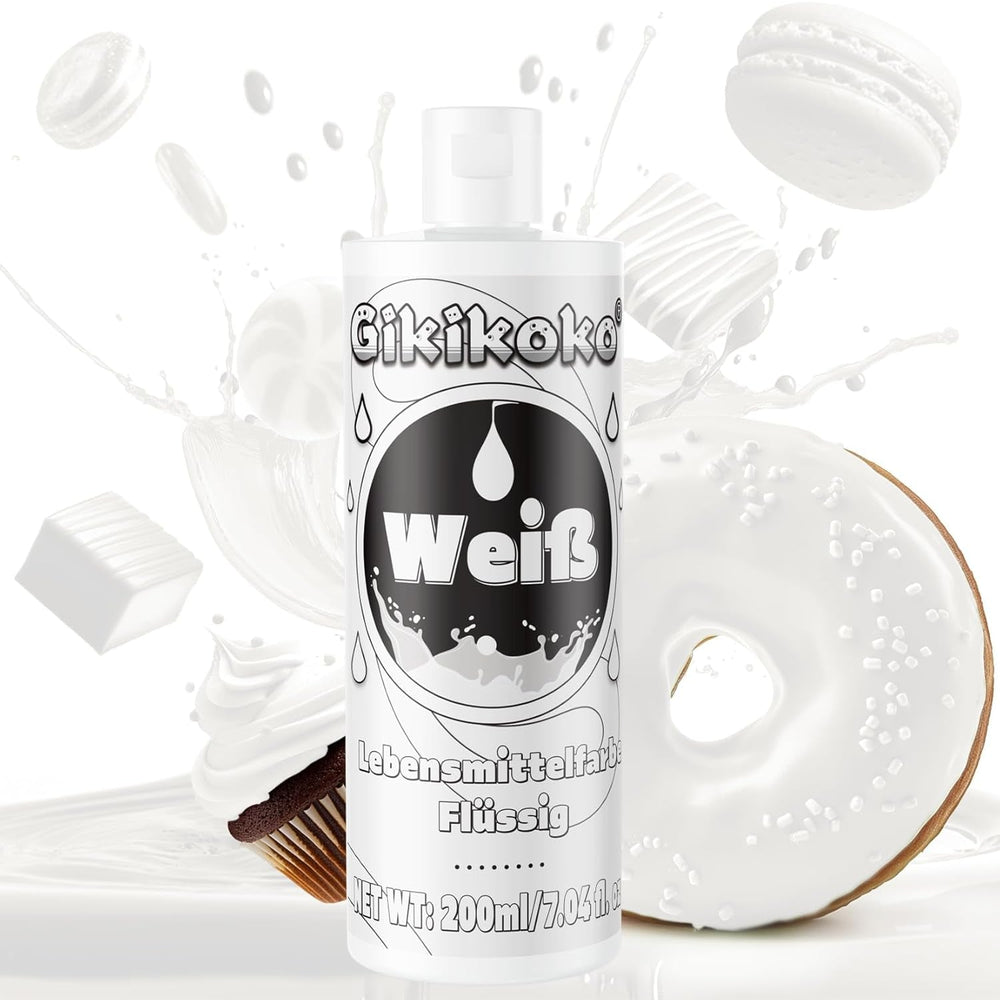 Colorant alimentar - Gikikoko 200ml colorant alimentar lichid, foarte concentrat, colorant alimentar pentru copt, macaroane, prăjituri, jeleu, fondant, prăjituri, slime DIY (violet)