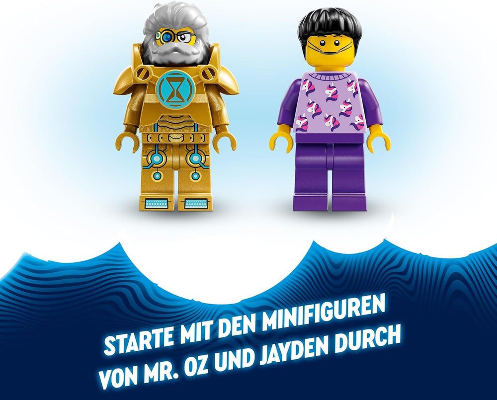 Sada LEGO Dreamzzz 2 v 1 Vesmírná bugina pana Oze nebo raketoplán Obsahuje minifigurky pana Oze, Alberta a Jaydena, vesmírný dárek pro děti 8+ 71475 Stavebnice Besuche den LEGO-Store