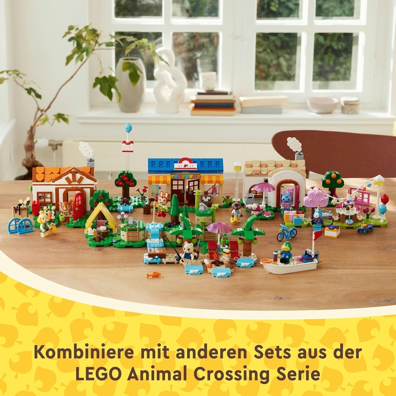 LEGO Animal Crossing Käptens Island Prohlídka lodí, kreativní hračka pro děti se 2 minifigurkami ze série videoher včetně Huschke, dárek pro dívky a chlapce od 6 let 77048 Stavebnice Besuche den LEGO-Store