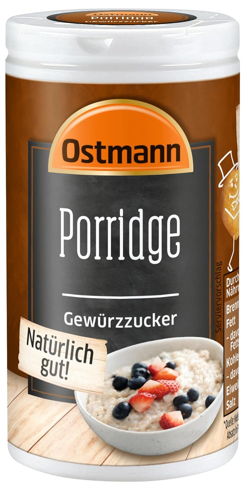 Ostmann Spices – kořeněná kaše Směs s vůní cukru, skořice a kakaa, k dochucení ovesných vloček, rýžového nákypu a dalších sladkých specialit, Vegan, 60 g (design balení se může lišit)