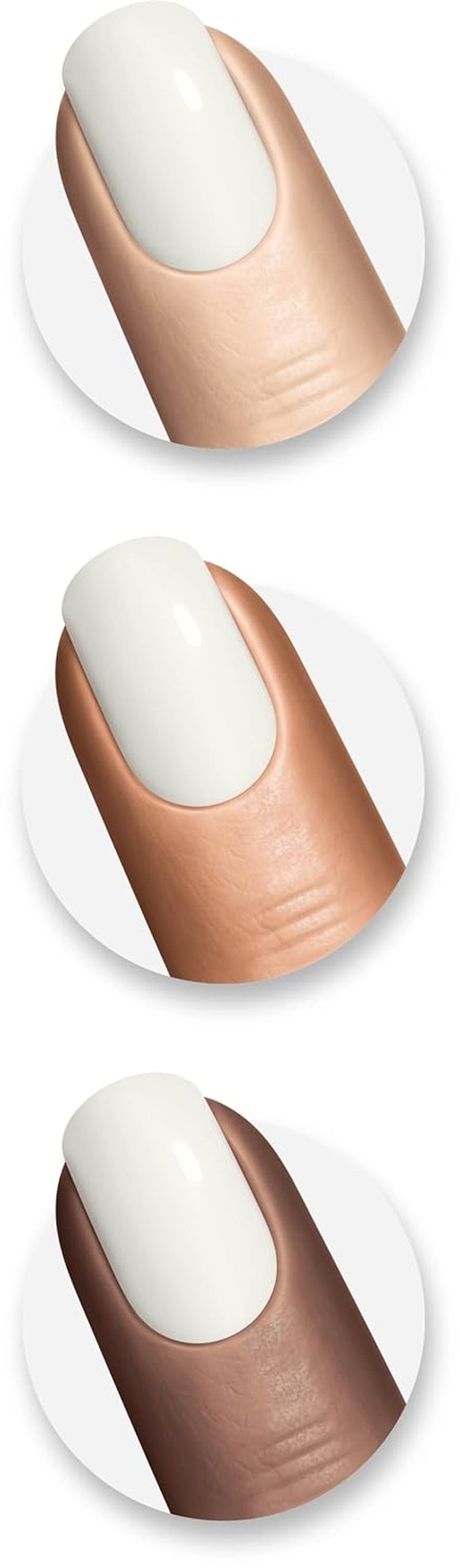 Max Factor Miracle Pure Nail Color 155 Coconut Milk Vegan Long Lasting Quick Dry Lak na nehty 12 ml (2 balení)