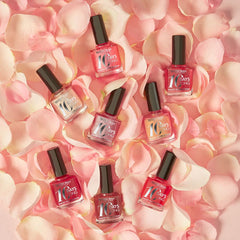 Lak na nehty č. 39 Geranium Red, s 10denním účinkem, vydrží až 10 dní bez úprav nebo UV lampy, pro upravené a lesklé nehty.