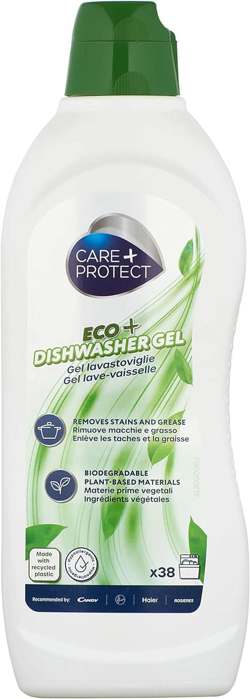 CARE + PROTECT - Ekologický gel do myčky, hypoalergenní, 650 ml Naty Shop Gel Eco+ do myčky