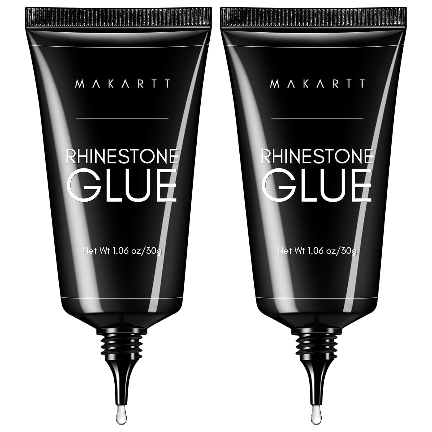 Gel adeziv pentru strasuri Makartt - Set de adeziv UV pentru unghii 15ml cu brelocuri roz pentru unghii, bijuterii pentru unghii în formă de inimă și cerc și accesorii pentru designul unghiilor, pentru manichiură acasă, cadou de Ziua Îndrăgostiților