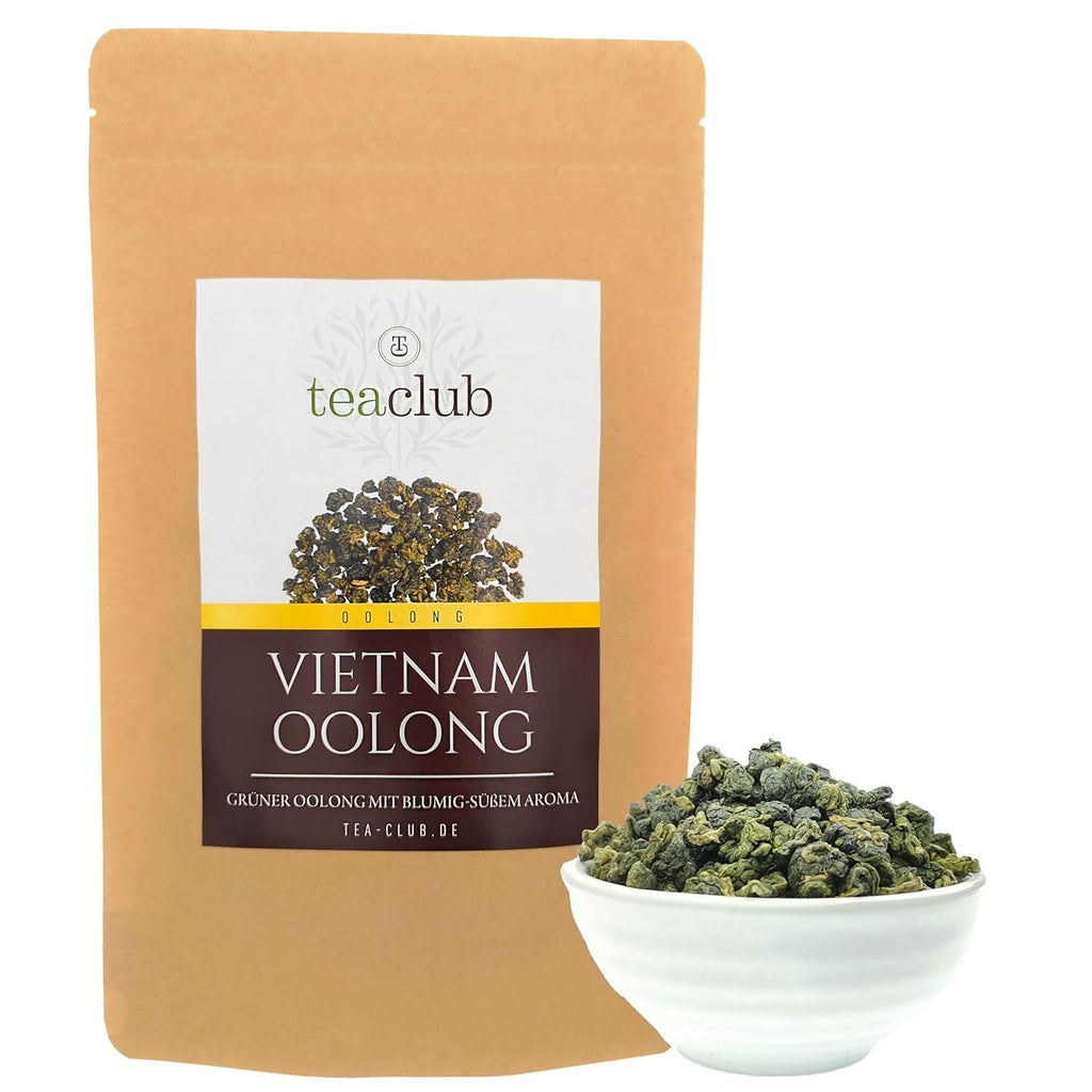 Ceai verde Oolong vrac din Vietnam 100 g, ceai Oolong floral-dulce Ceai verde semi-fermentat, Teaclub Green Tea