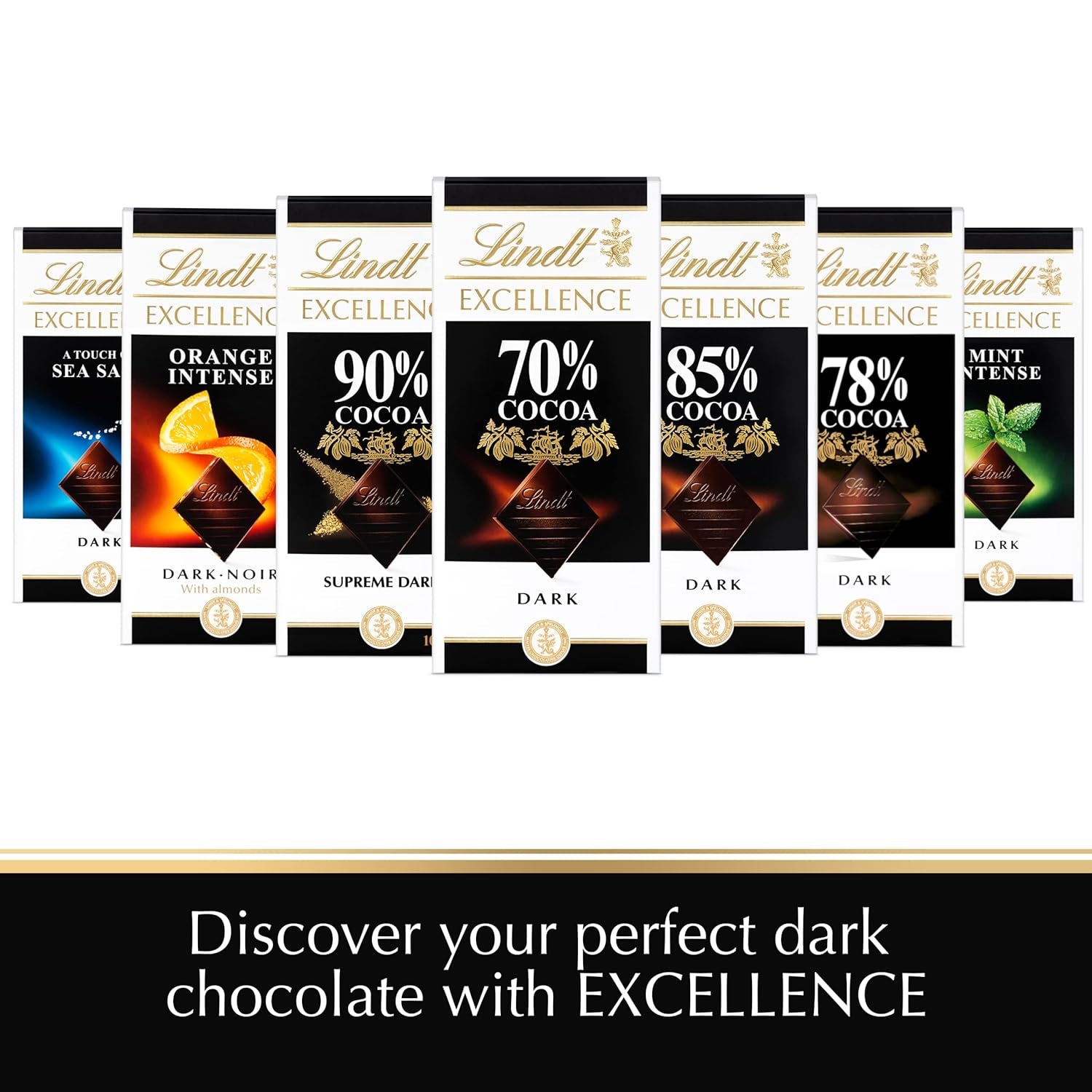 Lindt Čokoláda | Tyčinka EXCELLENCE 85% kakaa | 100 g | Extra tmavá čokoláda | Veganská čokoládová tyčinka