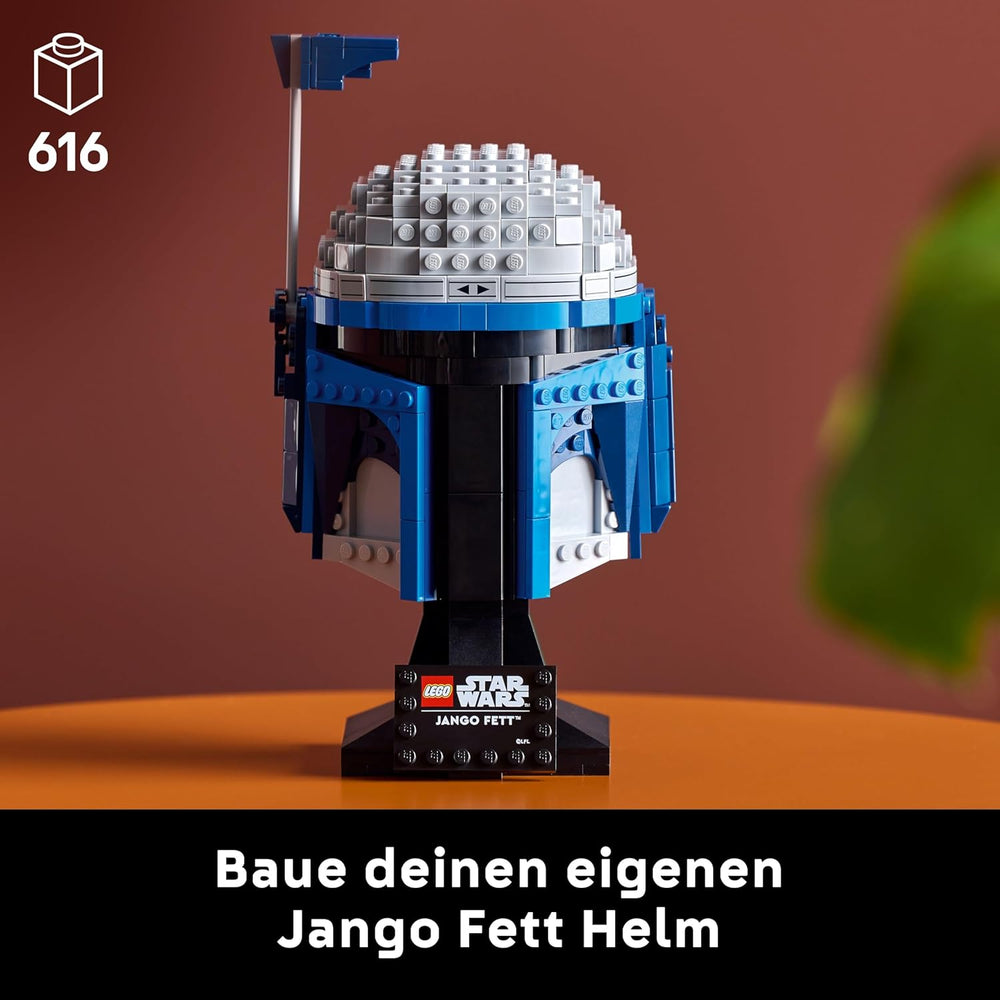 LEGO Star Wars 75408 Helma Jango Fett - Mandalorian Bauset für Erwachsene - Modell mit Ständer, Namesschild and Verstellbarer Antenna - Geschenk für Fans von Angriff der Klonkrieger