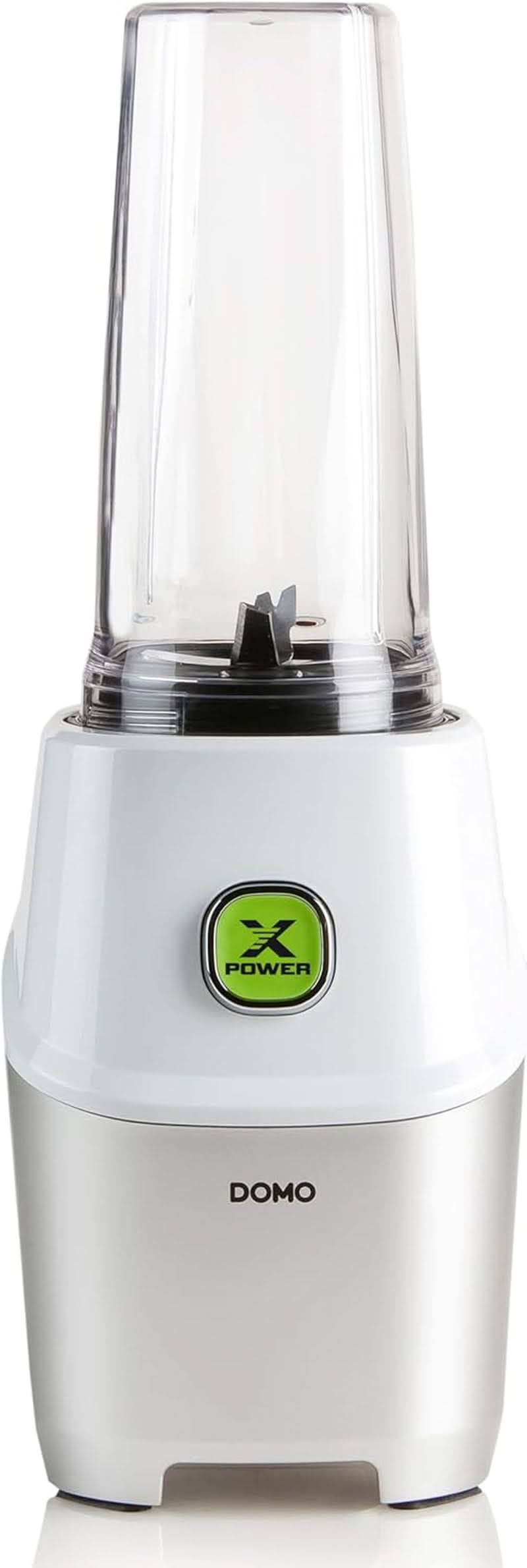 Powermixer Domo DO700BL Mit 1000W Starkem Motor - Mixen Direkt v Der Flasche, Weiß Mother and Child Naty Shop