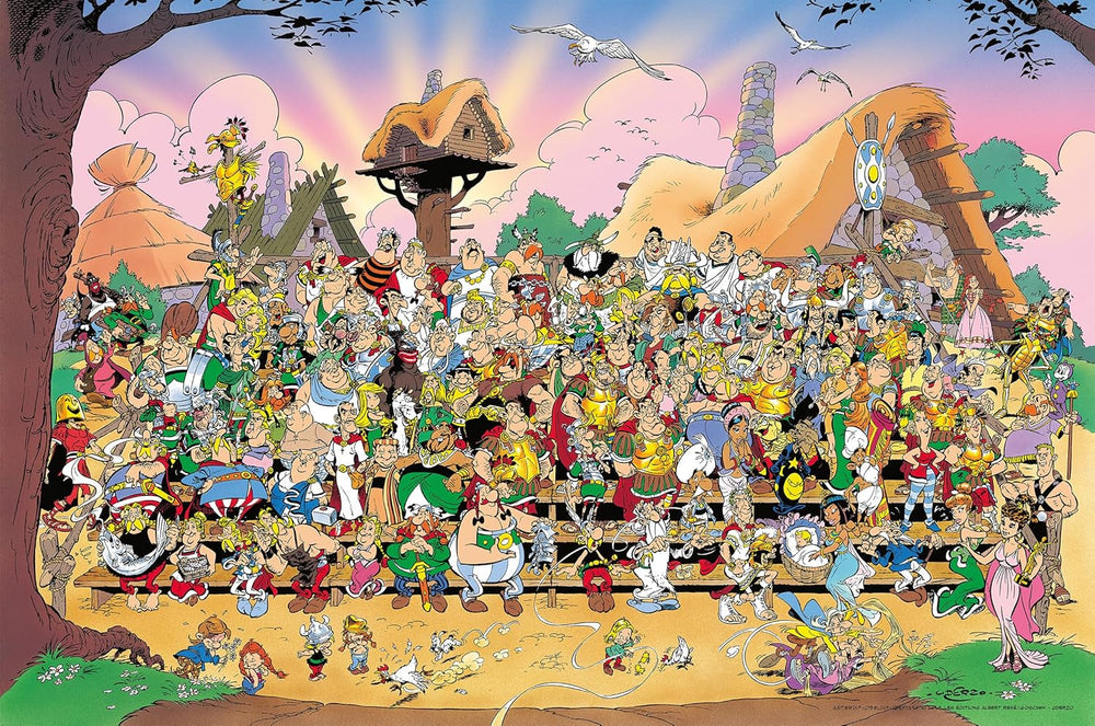 Ravensburger - Puzzle pentru adulți - Puzzle 3000 piese - Universul Asterix - Adulți și copii de la 14 ani - Puzzle de înaltă calitate fabricat în Europa - Personaje de benzi desenate - 14981 Puzzle Naty Shop Titlu implicit