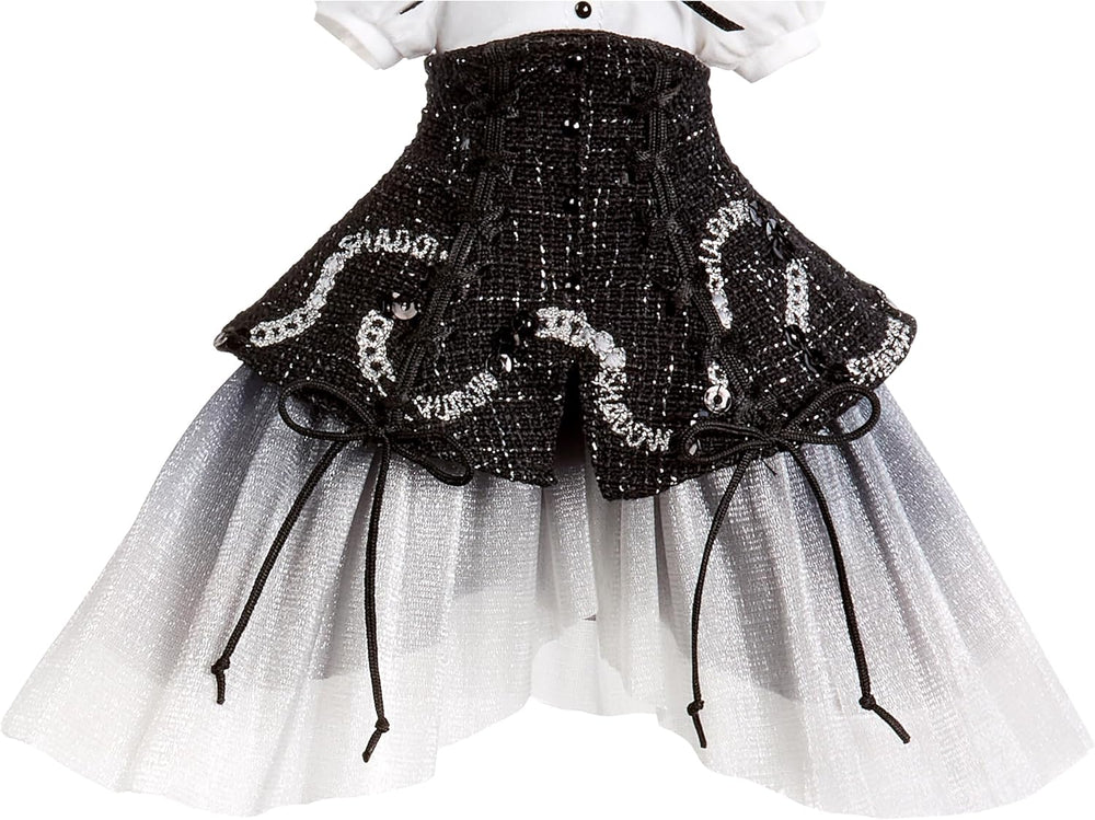 Rainbow High Shadow High Modepuppe – Shanelle Onyx – Schwarzes Haar, 28 cm Modepuppe mit Designer-Outfits, Geeignet für Sammler & Kinder von 6-12 Jahren