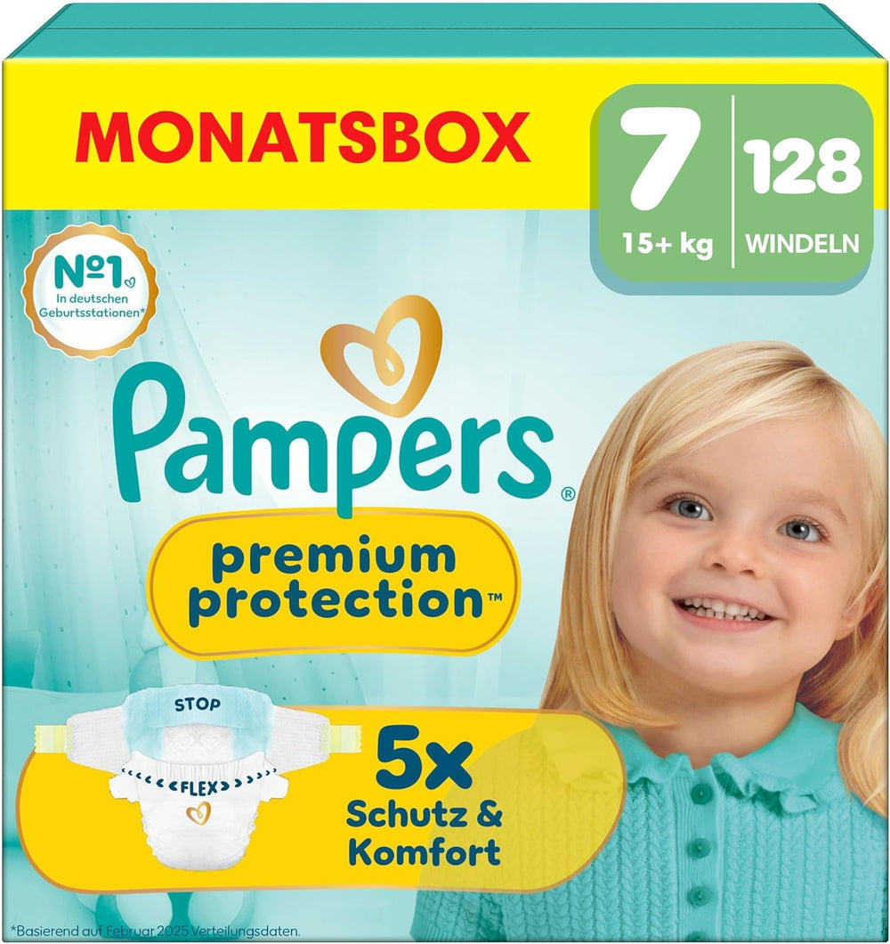 Pampers Premium Protection, velikost 5, 152 plen, 11kg-16kg, naše #1 ochrana proti pokožce a protečení