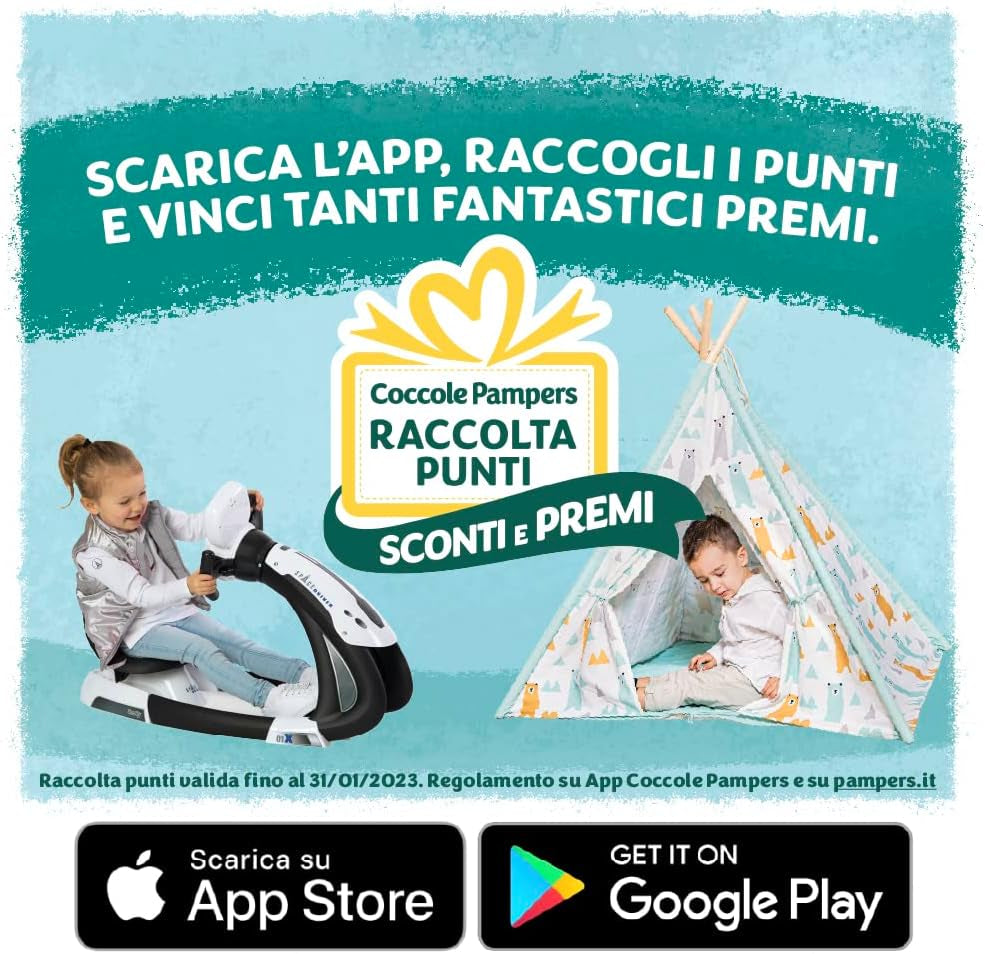 Pleny Pampers Sun and Moon Midi, velikost 3 (4-9 kg), 120 plen