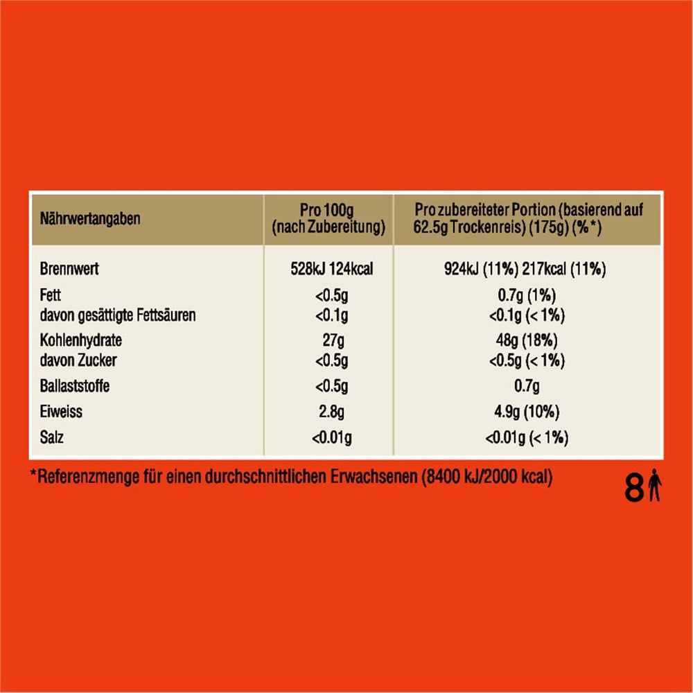 BEN'S ORIGINAL™ Dlouhozrnná rýže, vařená v sáčku, 9 x 500 g, 20 minut