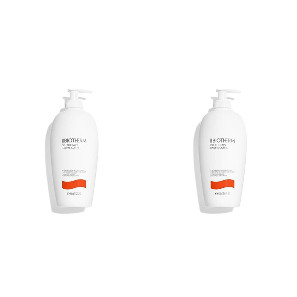 Biotherm Oil Therapy, loțiune de corp special pentru pielea aspră și uscată, 400 ml Duș și baie Naty Shop Set 2 x 400 ml