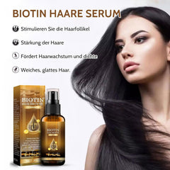 Biotin Hair Serum, 2PCS Hair Spray Hair Growth Accelerate Hair Growth Serum Biotin Hair Growth Hair Growth Spray, Hair Care for Thin Dry Hair, Against Hair Loss (M-2pcs) Ingrijirea parului Naty Shop