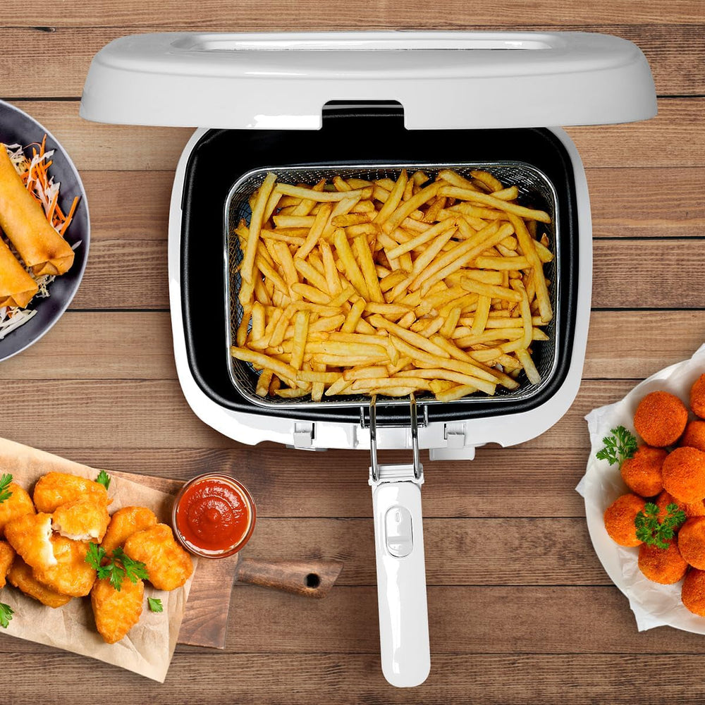 Fritéza Alpina 2,5 l DF-165, 1800 W - Nastavitelná teplota až 190 °C Spotřebiče Naty Shop