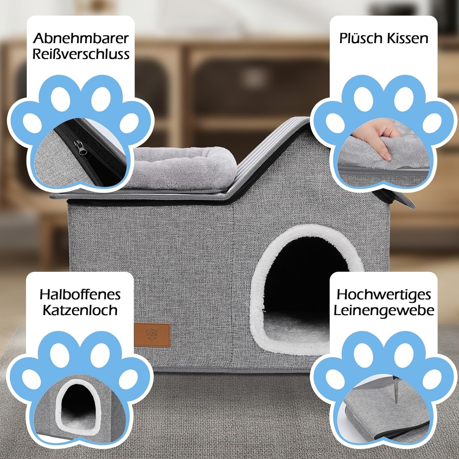 Pături & Mobilier, Animale de companie, Peșteri & Case, Pisici, Paturi pentru pisici, Pisici - culcusuri, saltele