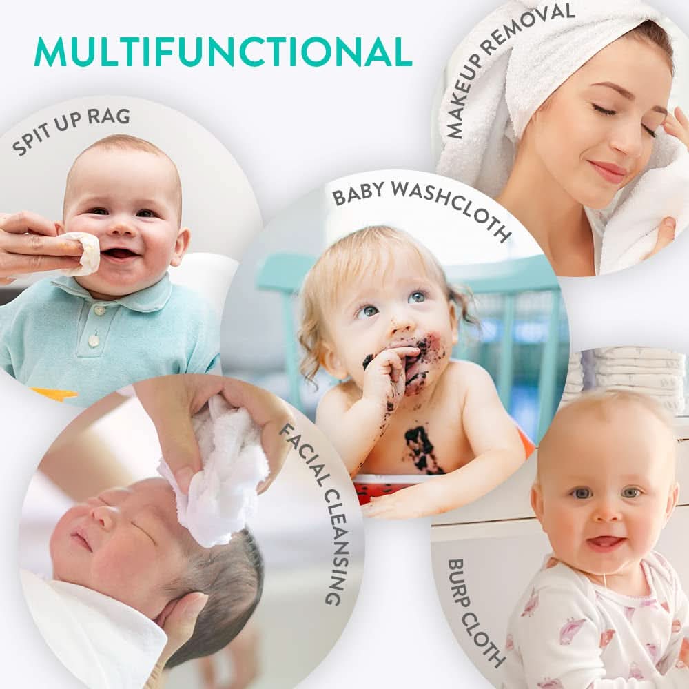 Prince Lionheart, 9400 opakovaně použitelných bambusových ubrousků Warmies, Wit Count Baby vlhčené ubrousky Naty Shop