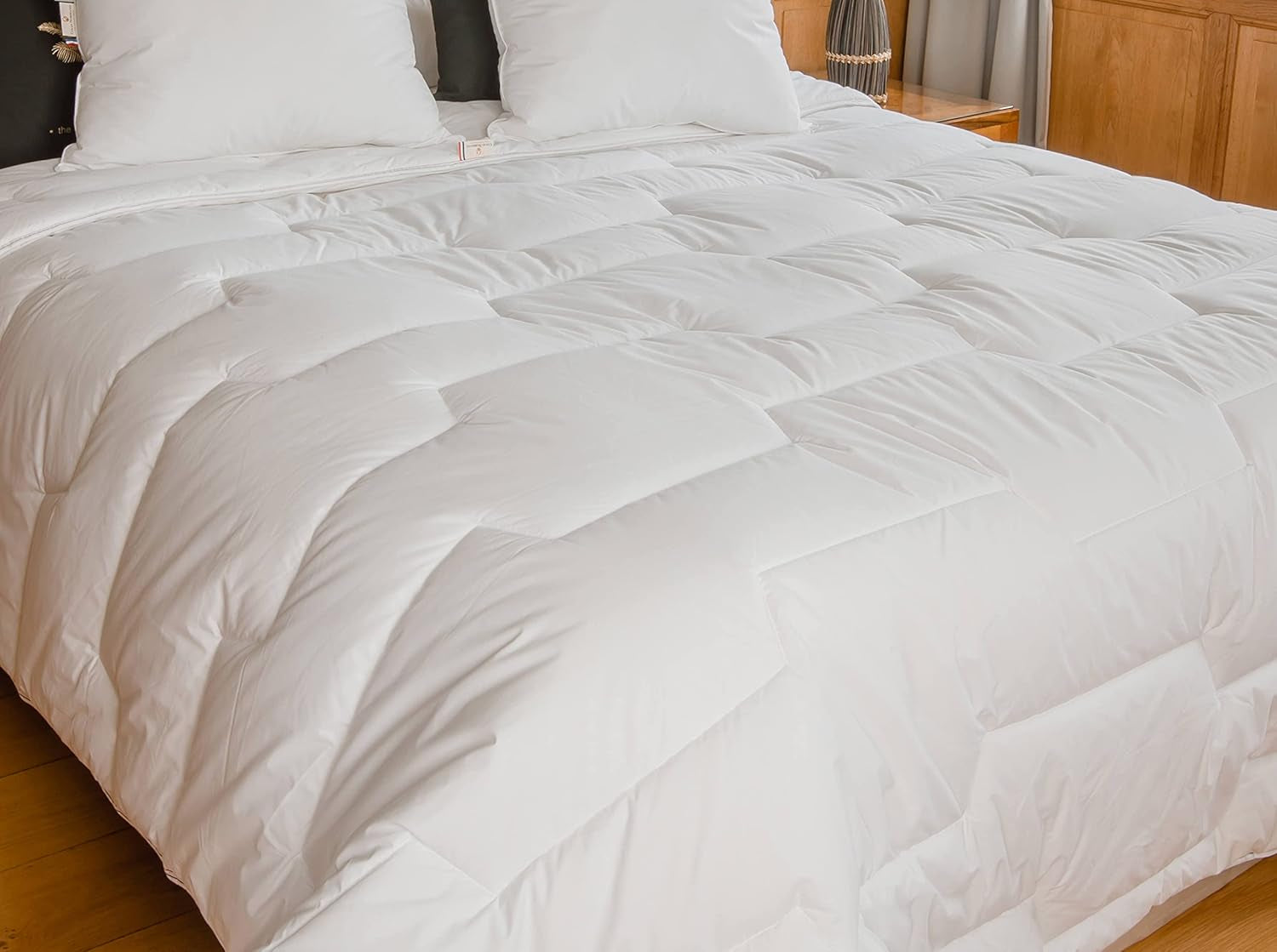 Přikrývka 240 X 220 Cm | Biobavlna a vlna Merino | Teplé Lze prát v pračce na 30 °C Peřiny a přikrývky Naty Shop