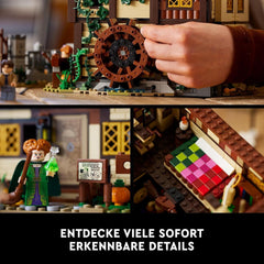 LEGO Ideas Hocus Pocus: Setul casei vrăjitoarelor surorilor Sanderson, kit de colecție pentru adulți cu casă, 6 minifigurine și accesorii, femei și bărbați 21341 Seturi de constructie Besuche den LEGO-Store