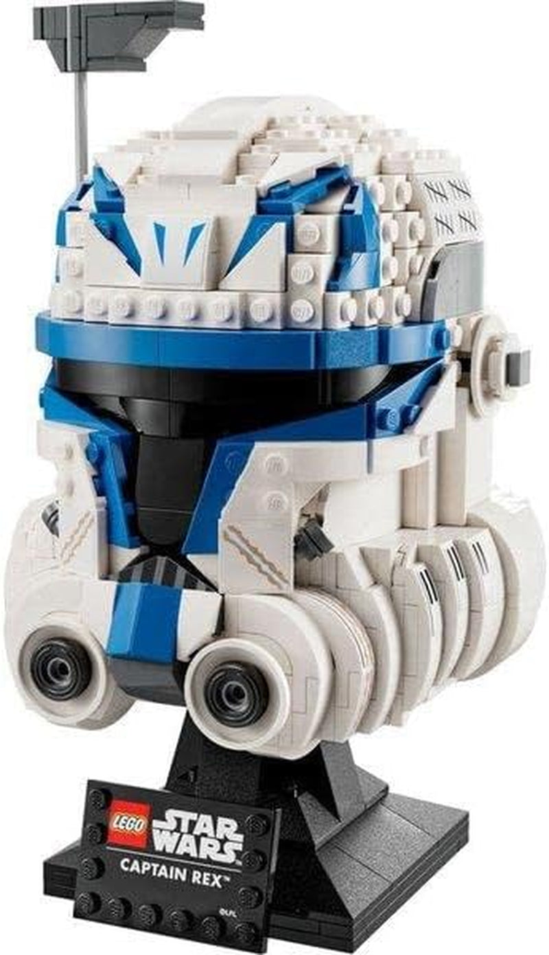 LEGO 75349 Sada helmy kapitána Rexe ze Star Wars Sběratelský sběratelský model z řady 2023 Model 2023 Souvenýr a nápady na dárky Stavebnice Besuche den LEGO-Store
