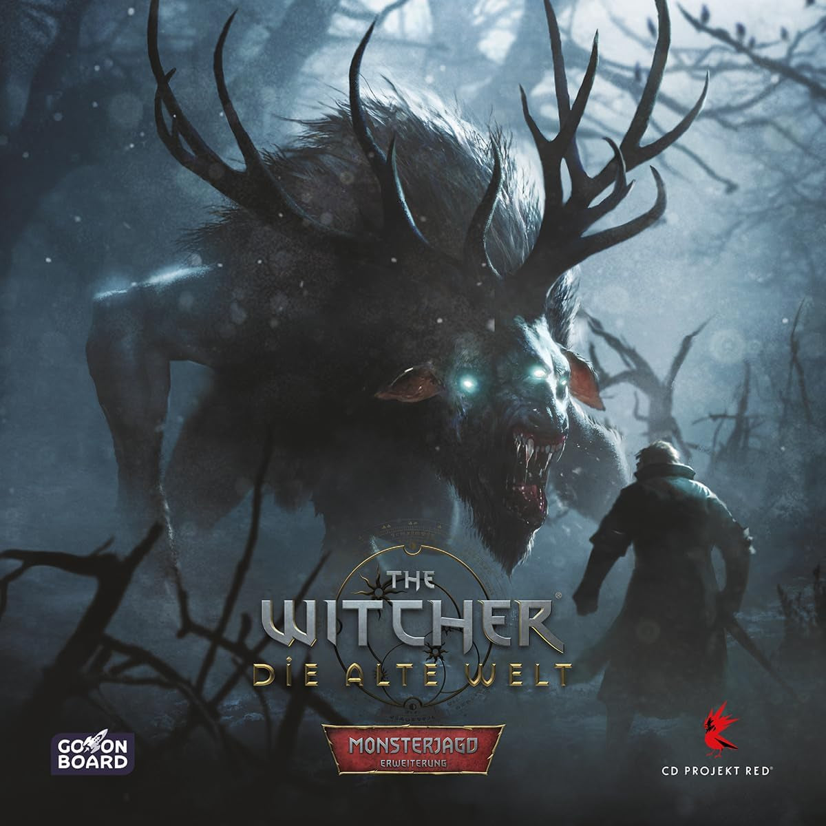 Go on Board, The Witcher: The Old World – Monster Hunt, Rozšíření, Expertní hra, Desková hra, 1–5 hráčů, Věk 14+, 90–150 minut, Němčina