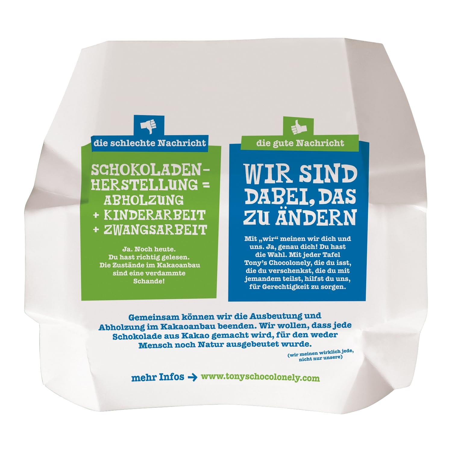 Tony's Chocolonely - Hořká čokoláda s mandlemi a mořskou solí 90g