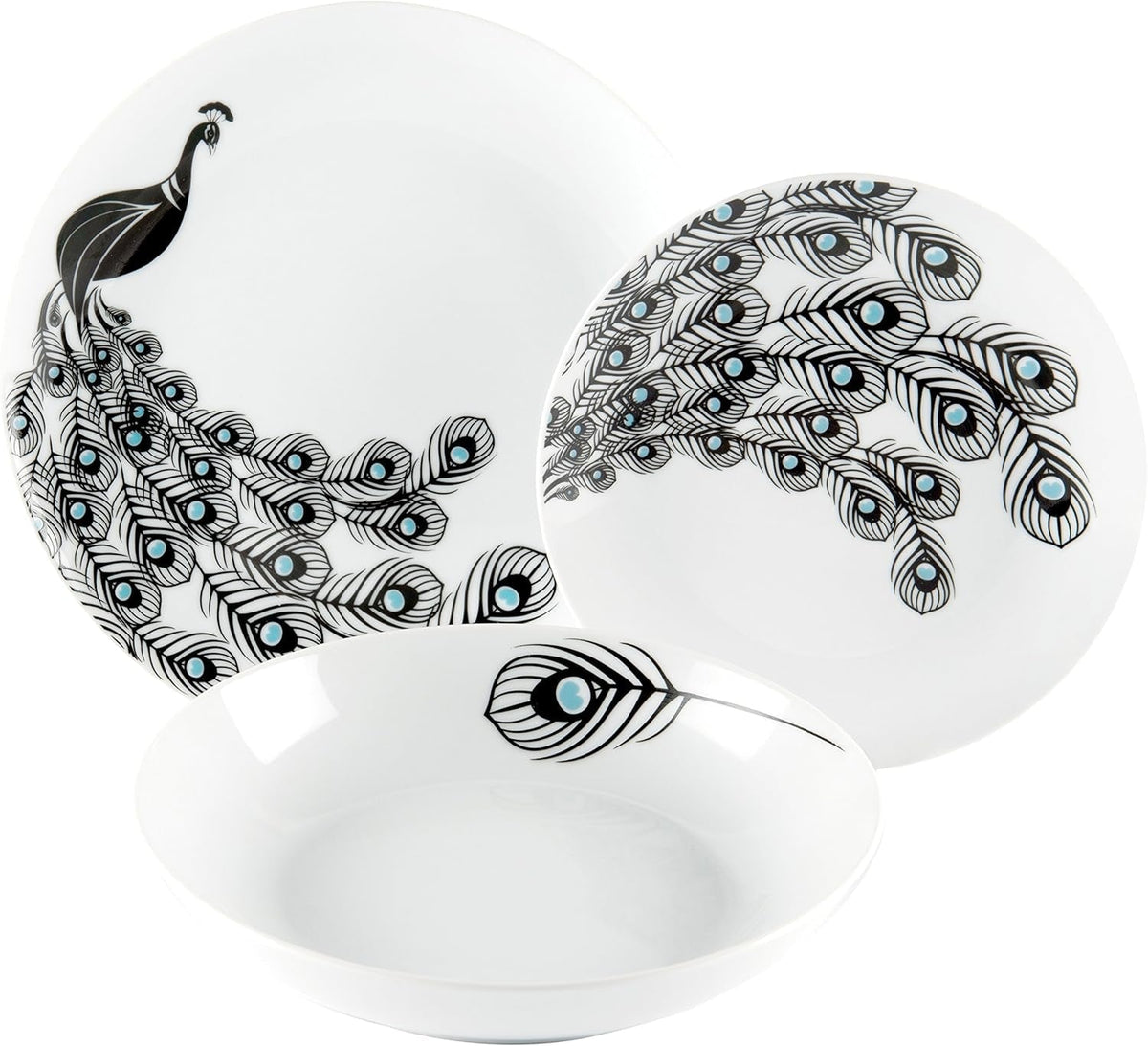 Brunch Time Geschirr 18Er Set Seturi vesela masa Naty Shop Default Title