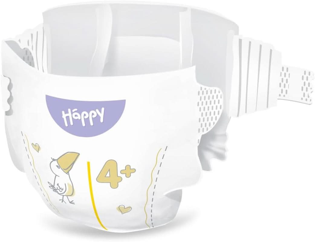 Pleny Bella Baby Happy Soft & Delicate vel. 4+ Maxi plus 9-15 kg HAPPY BOX 112 ks. Matka a dítě Naty Shop
