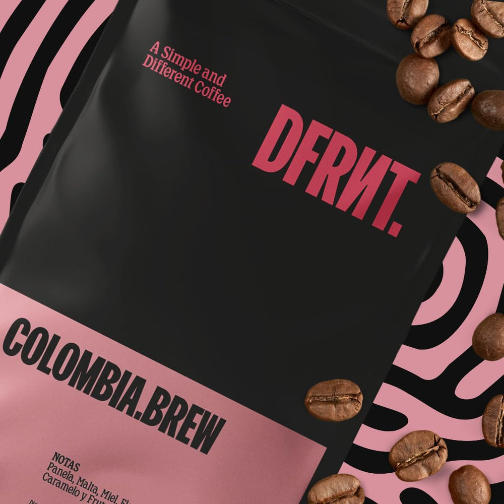 . Colombia Brew 2 x 250 g – Spezialitätenkaffee in Bohnen (85,5 SCA Punkte) – 100% Arabica aus Kolumbien – Florale und fruchtige Noten – Ideal für Filter & Cold Brew – Frisch geröstet in Spanien