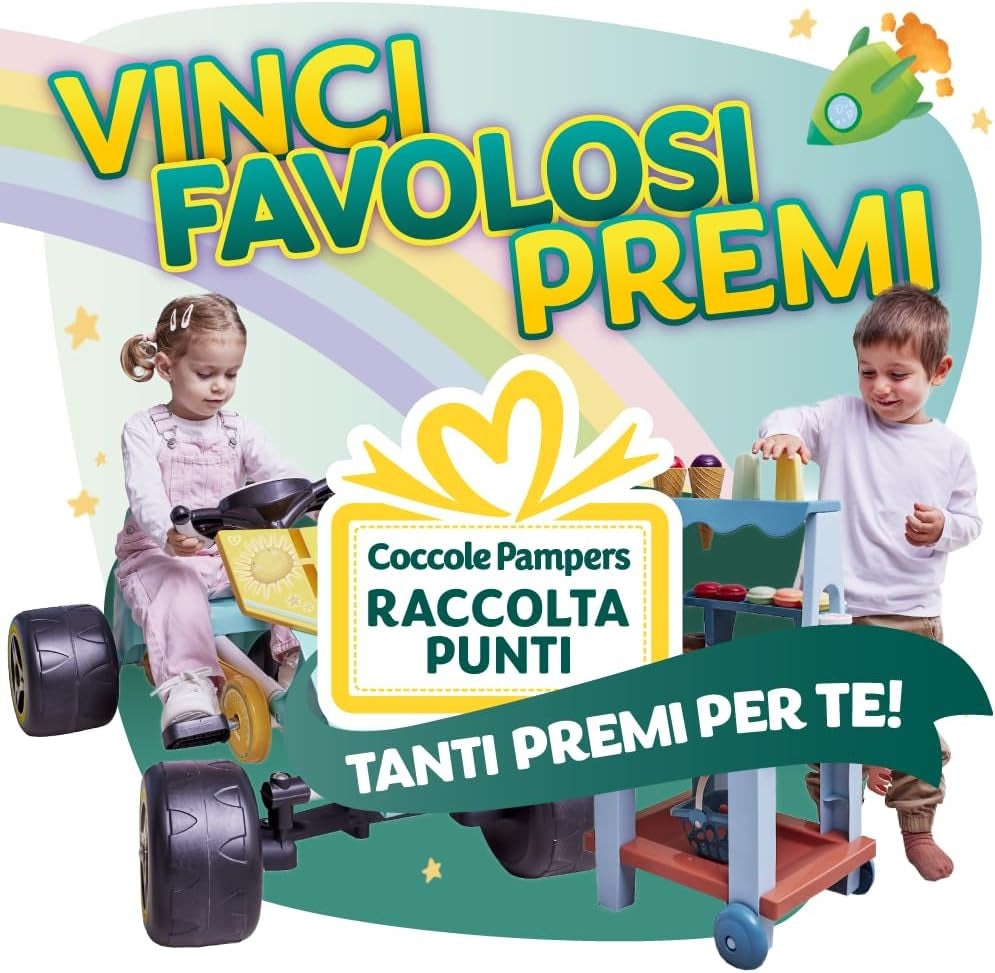 Pampers Baby Dry XL velikost 6 (15-30 kg), 111 plen + 500 bodů zdarma navíc