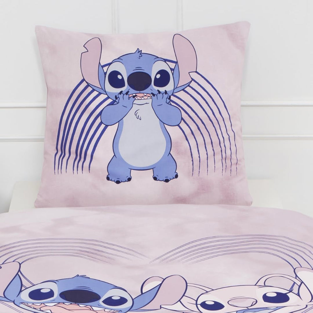 Lenjerie de pat Stitch, bumbac Lenjerie de pat - copii Naty Shop