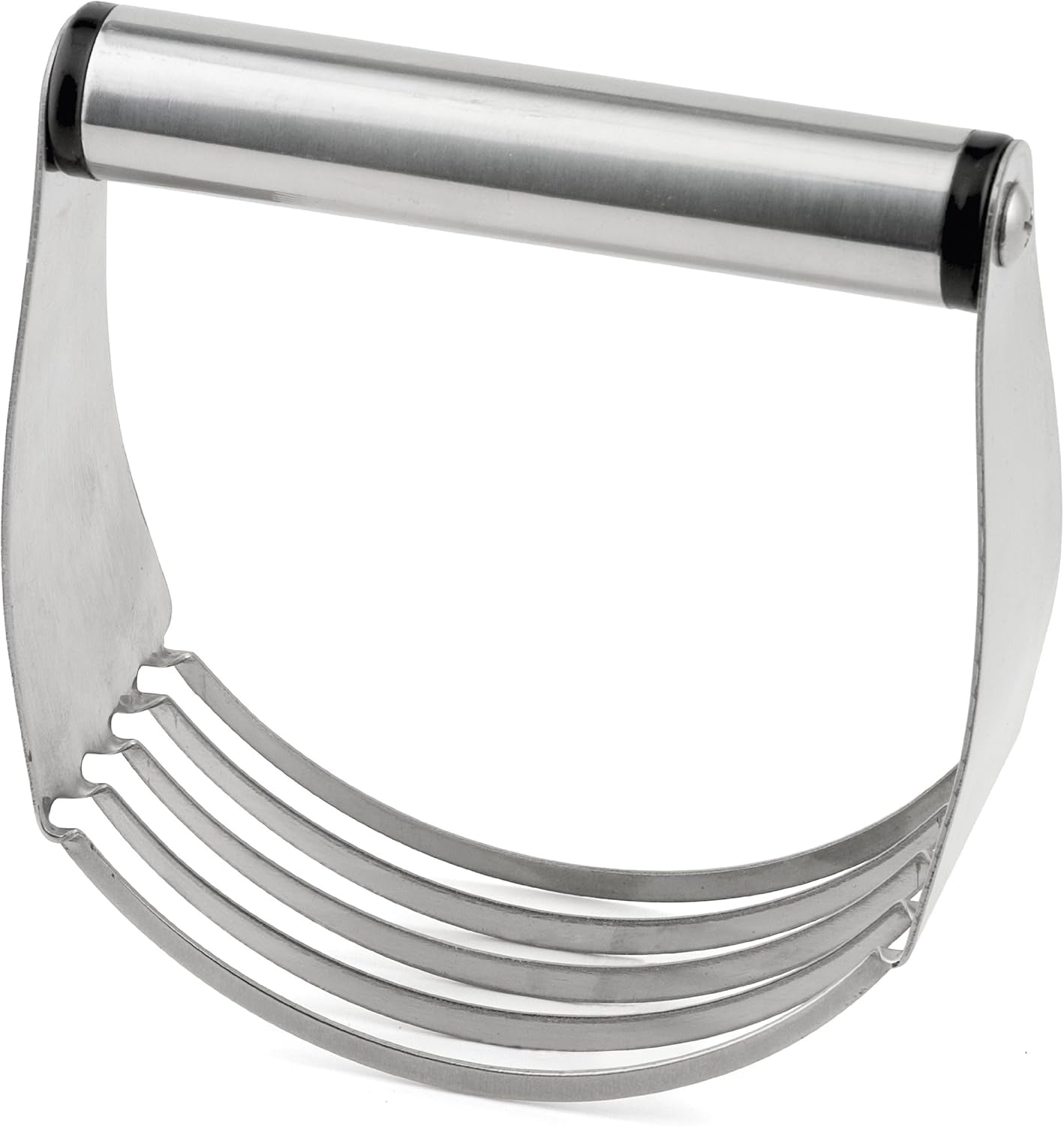 Malaxă de aluat din oțel inoxidabil, argintie, dimensiuni: 12x11x4 cm, greutate: 94 g, 15750