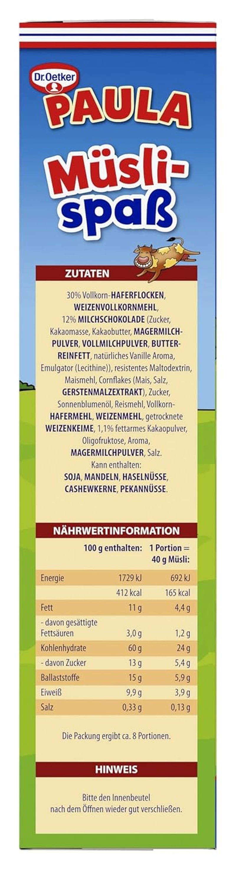 Zábava s müsli Dr. Oetker