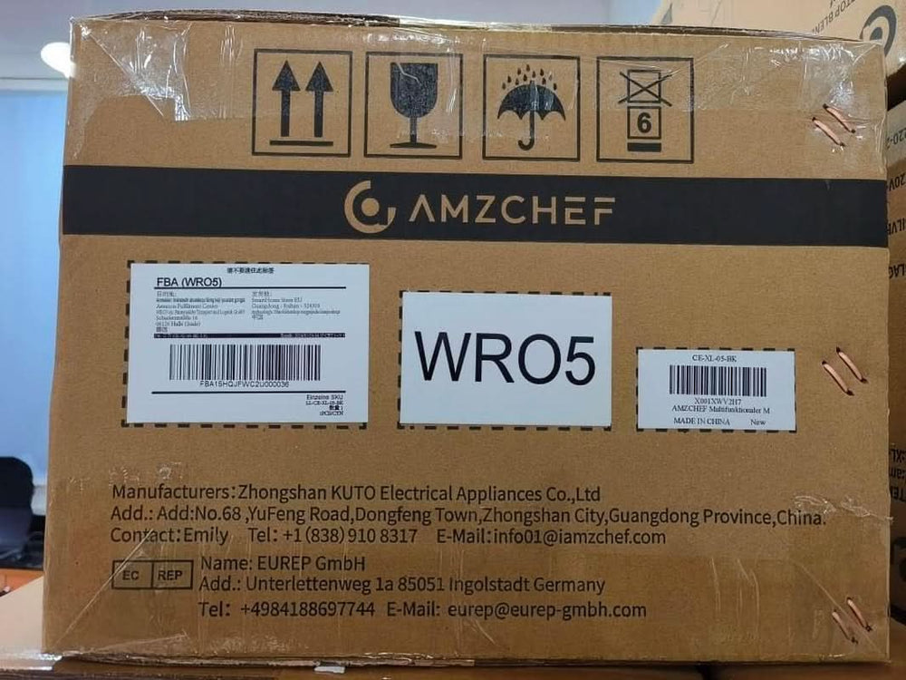 Mixér AMZCHEF, 8 chytrých menu a 10 rychlostí, LCD dotyková obrazovka Kitchen Naty Shop