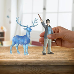 Schleich 42680 Harry Potter & Patronus, od 6 let, HARRY POTTER - hrací figurka, 16 X 11 X 18 cm Akční figurky Naty Shop