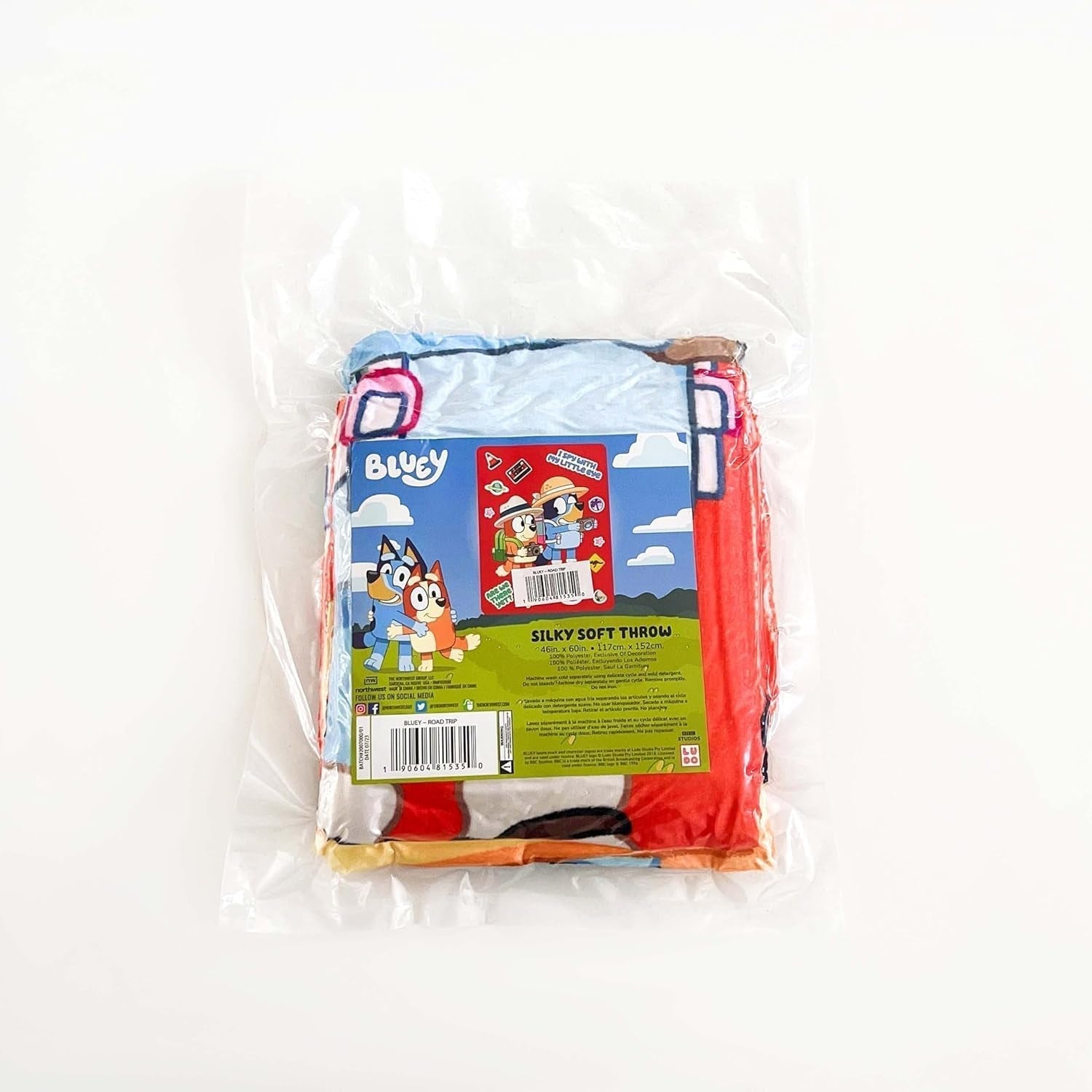 Deka Northwest Bluey Silk Touch, 116,8 X 152,4 cm, Roadtrip Northwest Postele a deky